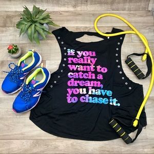 Miss Popular sleeveless tee tank size M